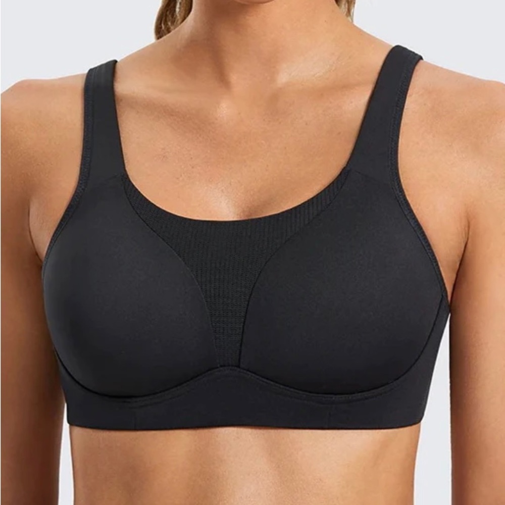 Syrokan High Impact Wireless Padded Full Coverage Bra 38C